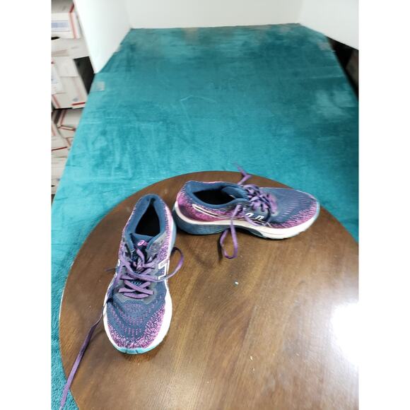 Asics GT 2000 9 Shoes Size 7.5 Womens Blue Pink Running Gym Sneakers 1012A867 - Picture 2 of 13